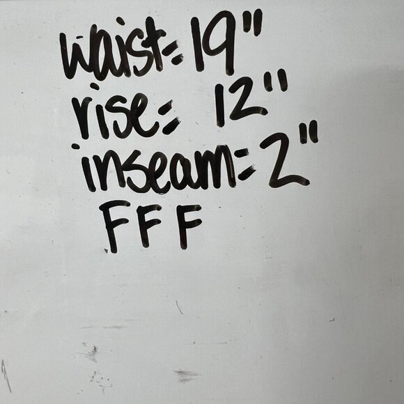 Relaxed denim short in white raw hem woman's size 31 new with tag - Picture 15 of 15